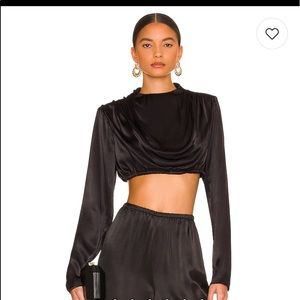 Camila Coelho chelsie crop top